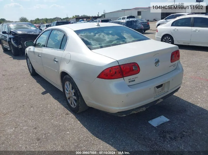 1G4HC5EM9BU111902 2011 Buick Lucerne Cxl