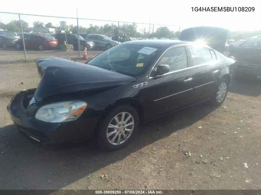 2011 Buick Lucerne Cx VIN: 1G4HA5EM5BU108209 Lot: 39809250