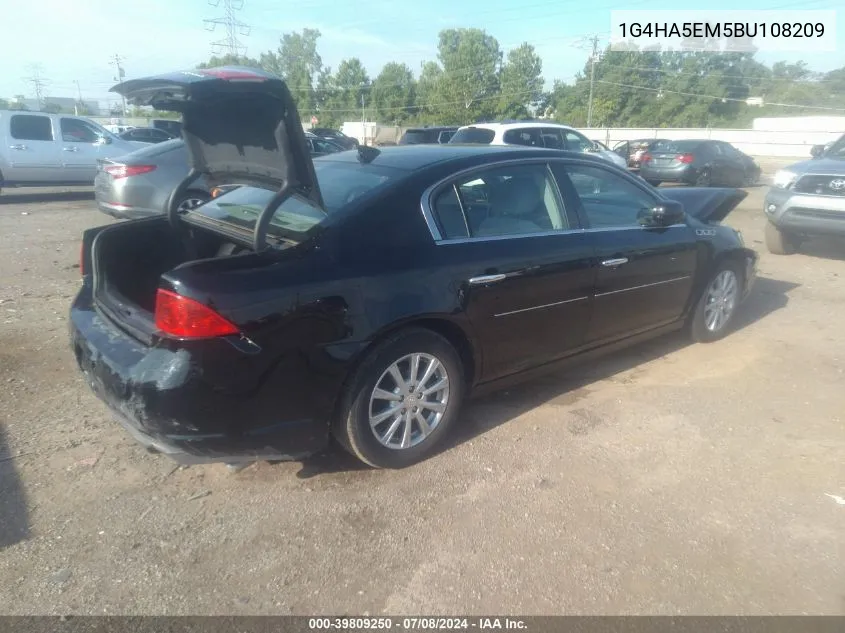 2011 Buick Lucerne Cx VIN: 1G4HA5EM5BU108209 Lot: 39809250