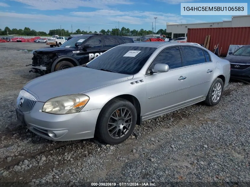 1G4HC5EM5BU106583 2011 Buick Lucerne Cxl