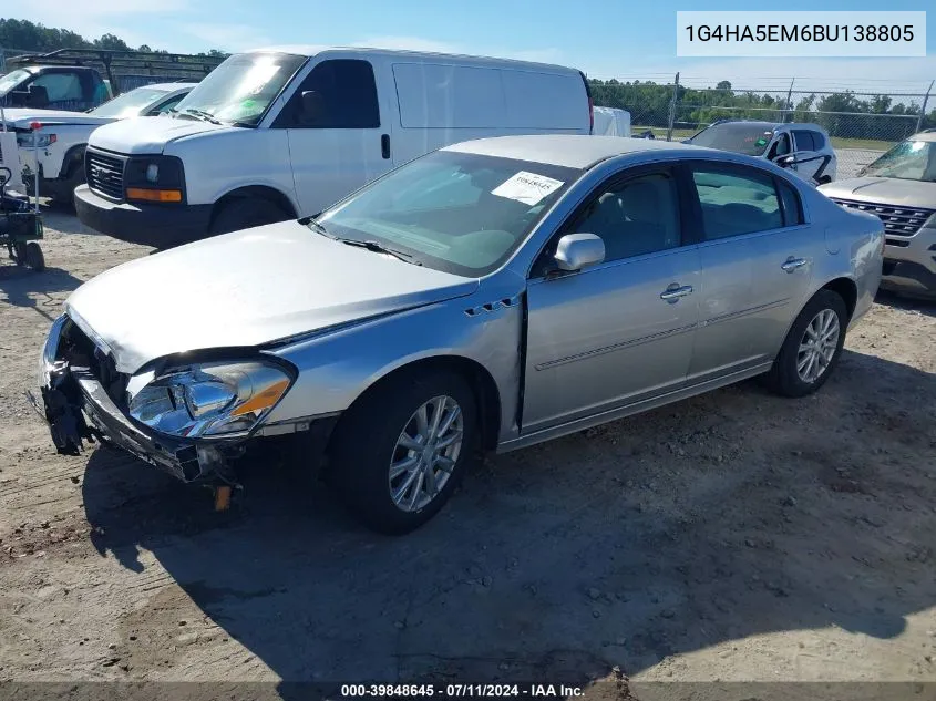 1G4HA5EM6BU138805 2011 Buick Lucerne Cx