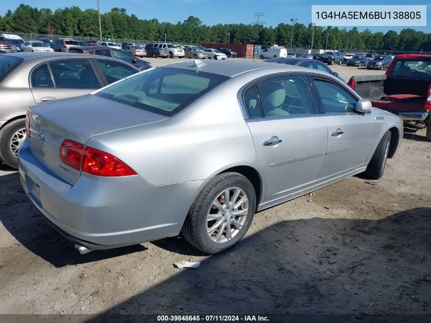 1G4HA5EM6BU138805 2011 Buick Lucerne Cx