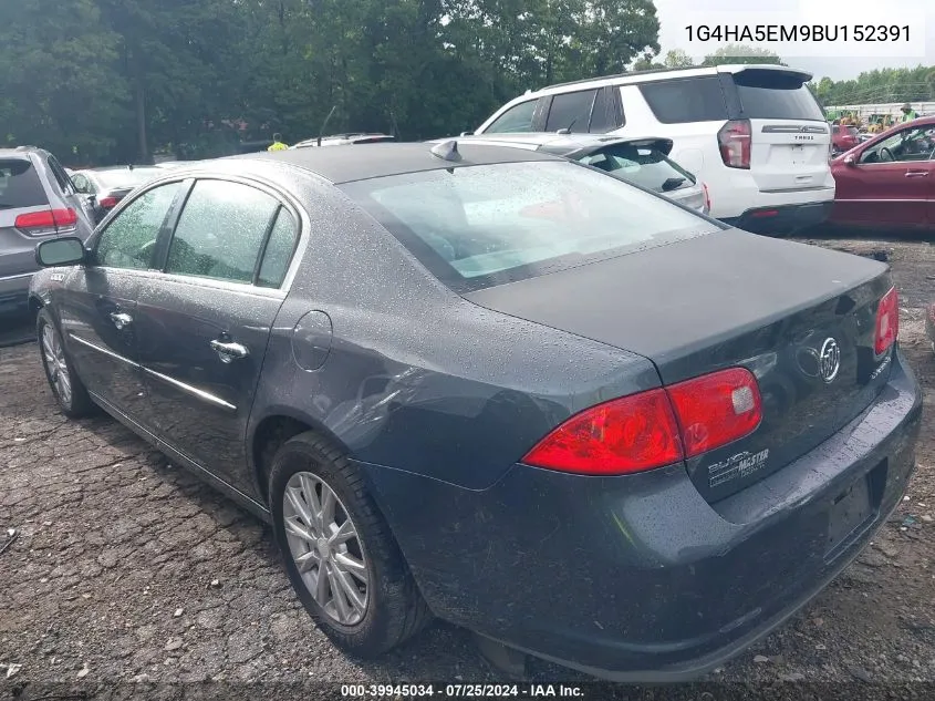 2011 Buick Lucerne Cx VIN: 1G4HA5EM9BU152391 Lot: 39945034