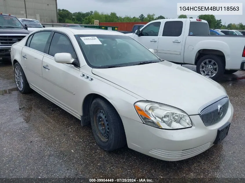 1G4HC5EM4BU118563 2011 Buick Lucerne Cxl