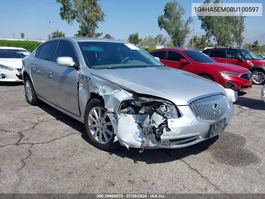 1G4HA5EM0BU100597 2011 Buick Lucerne Cx