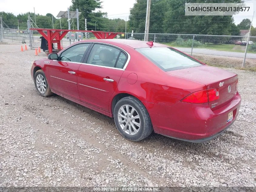 1G4HC5EM5BU138577 2011 Buick Lucerne Cxl