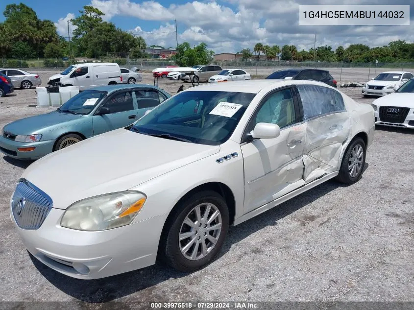 2011 Buick Lucerne Cxl VIN: 1G4HC5EM4BU144032 Lot: 39975518