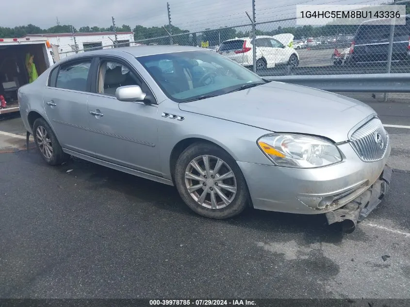 2011 Buick Lucerne Cxl VIN: 1G4HC5EM8BU143336 Lot: 39978785