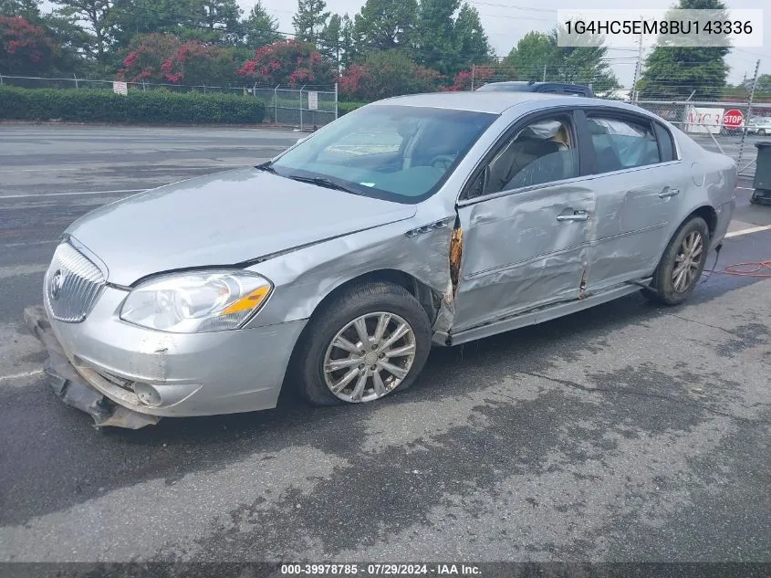 1G4HC5EM8BU143336 2011 Buick Lucerne Cxl