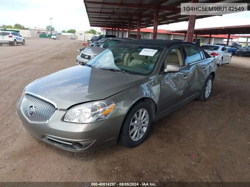 1G4HC5EM9BU142549 2011 Buick Lucerne Cxl