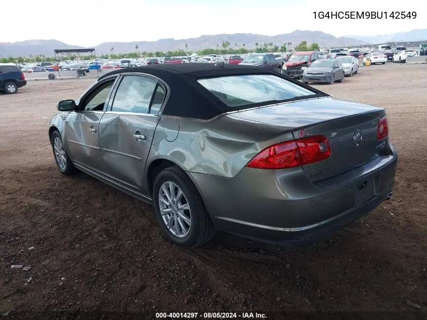 1G4HC5EM9BU142549 2011 Buick Lucerne Cxl