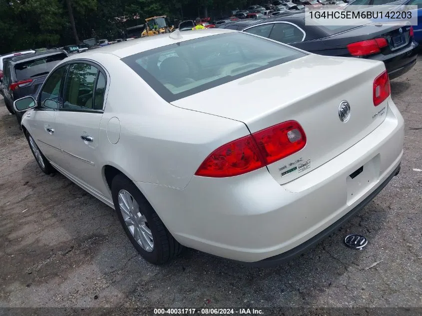 1G4HC5EM6BU142203 2011 Buick Lucerne Cxl