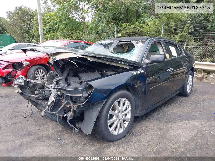 2011 Buick Lucerne Cxl VIN: 1G4HC5EM3BU137315 Lot: 40252668