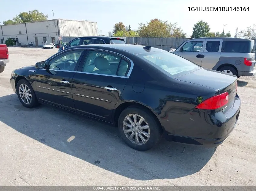 1G4HJ5EM1BU146164 2011 Buick Lucerne Cxl Premium