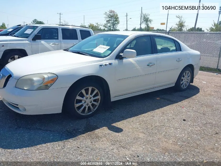 2011 Buick Lucerne Cxl VIN: 1G4HC5EM5BU130690 Lot: 40352685