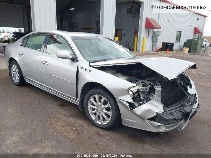 2011 Buick Lucerne Cxl VIN: 1G4HC5EMXBU150062 Lot: 40354000