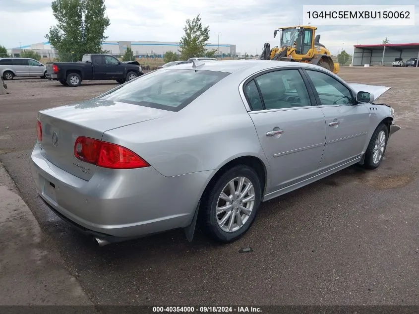 1G4HC5EMXBU150062 2011 Buick Lucerne Cxl