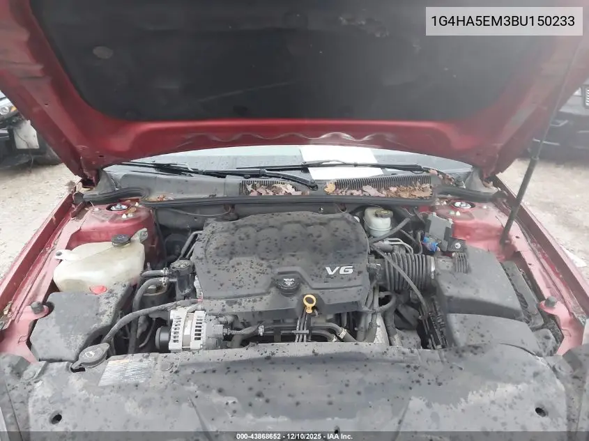1G4HA5EM3BU150233 2011 Buick Lucerne Cx