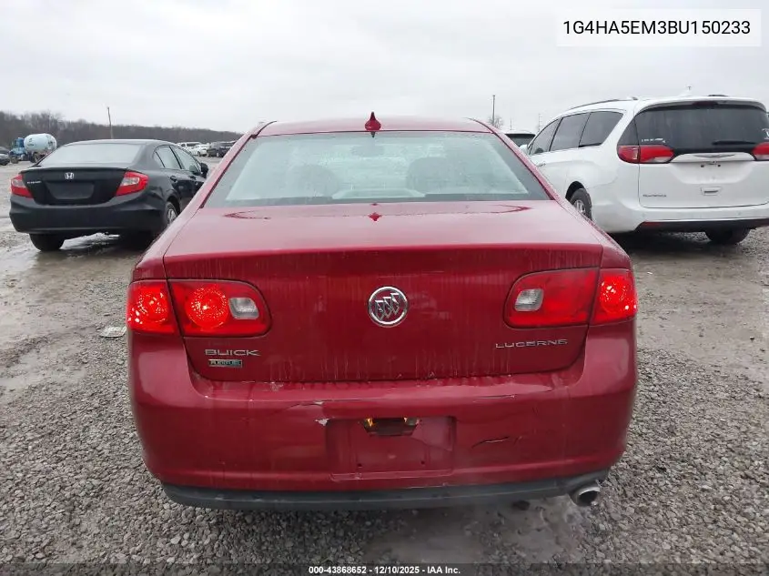 1G4HA5EM3BU150233 2011 Buick Lucerne Cx