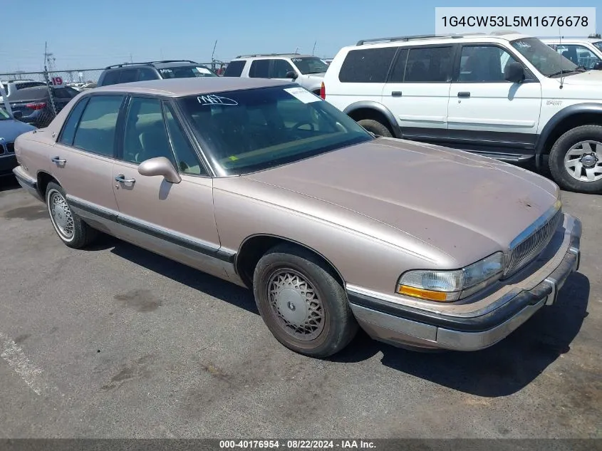 1991 Buick Park Avenue VIN: 1G4CW53L5M1676678 Lot: 40176954