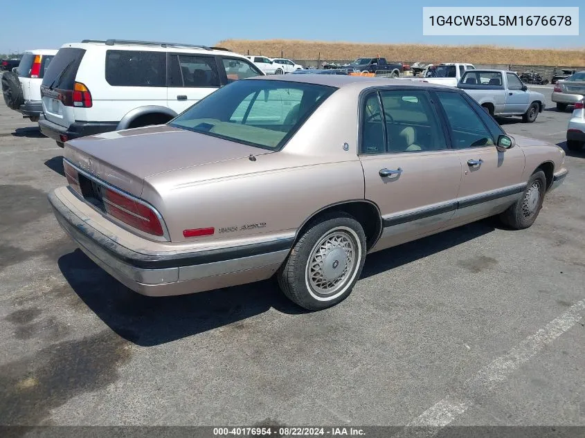 1991 Buick Park Avenue VIN: 1G4CW53L5M1676678 Lot: 40176954