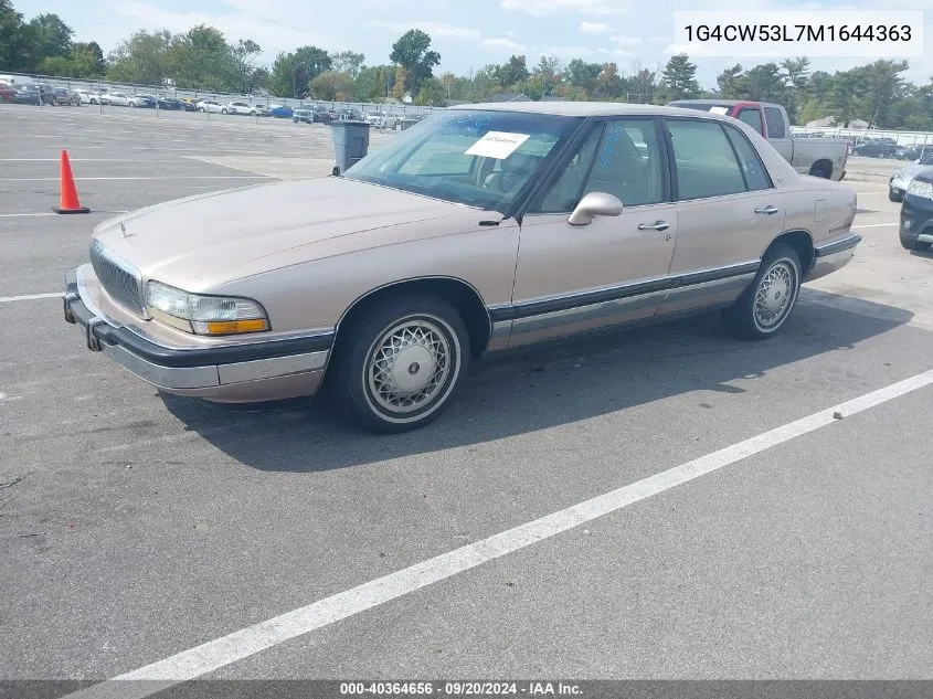 1G4CW53L7M1644363 1991 Buick Park Avenue