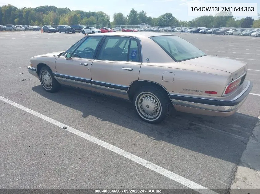 1G4CW53L7M1644363 1991 Buick Park Avenue