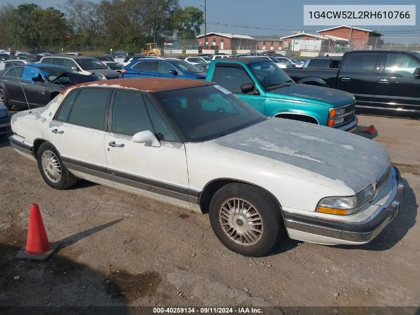 1994 Buick Park Avenue VIN: 1G4CW52L2RH610766 Lot: 40259134