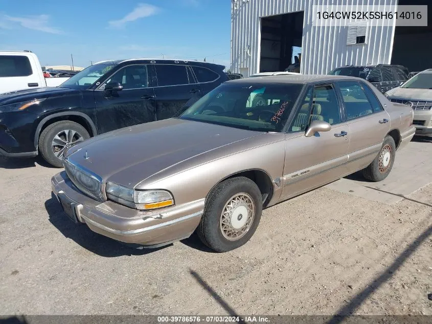 1G4CW52K5SH614016 1995 Buick Park Avenue