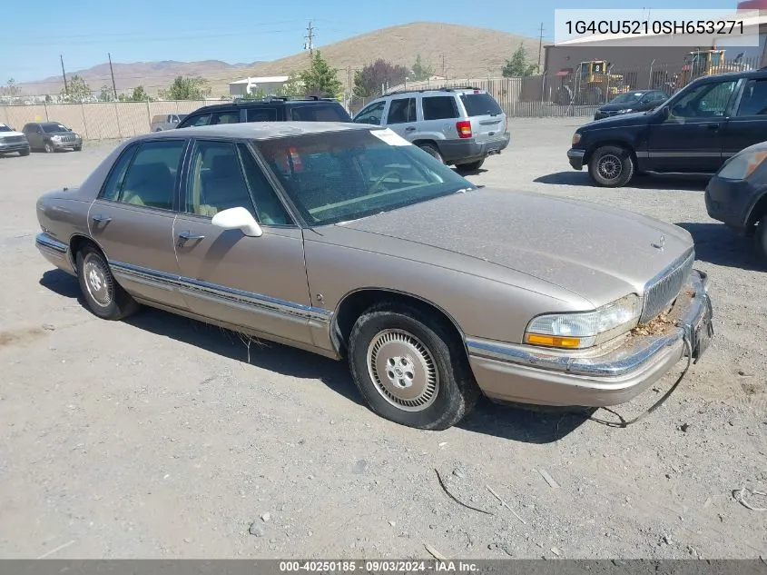 1995 Buick Park Avenue Ultra VIN: 1G4CU5210SH653271 Lot: 40250185