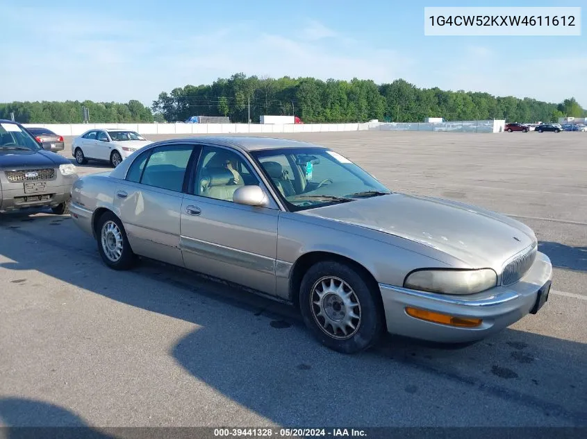 1G4CW52KXW4611612 1998 Buick Park Avenue