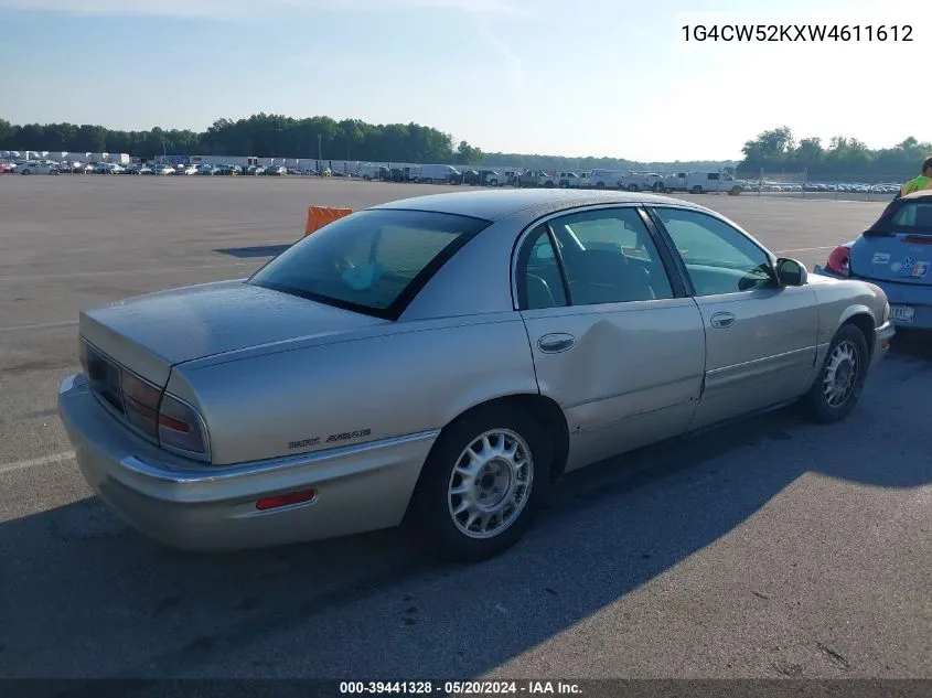 1998 Buick Park Avenue VIN: 1G4CW52KXW4611612 Lot: 39441328