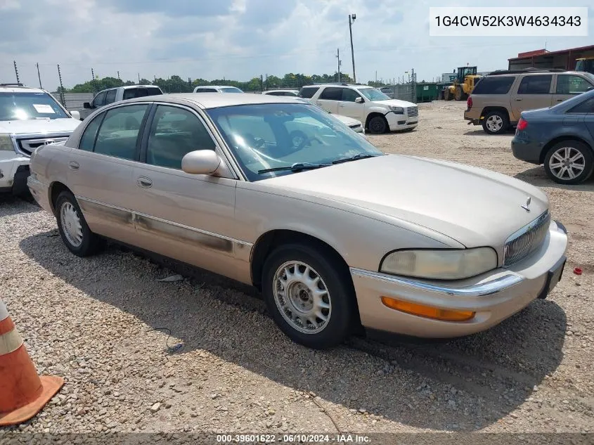 1998 Buick Park Avenue VIN: 1G4CW52K3W4634343 Lot: 39601622