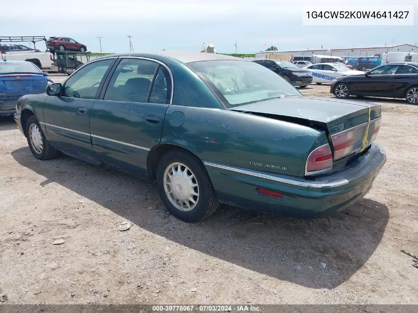 1G4CW52K0W4641427 1998 Buick Park Avenue