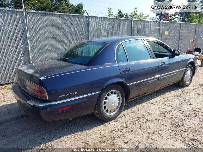 1998 Buick Park Avenue VIN: 1G4CW52K7W4627184 Lot: 40063680