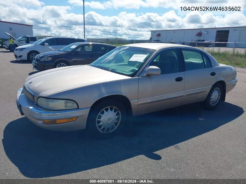 1998 Buick Park Avenue VIN: 1G4CW52K6W4635602 Lot: 40097051