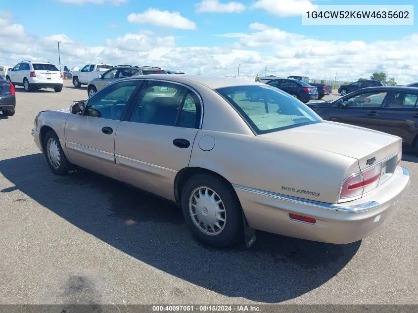 1998 Buick Park Avenue VIN: 1G4CW52K6W4635602 Lot: 40097051