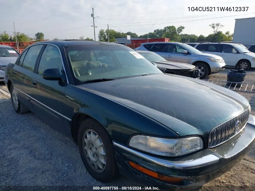 1998 Buick Park Avenue Ultra VIN: 1G4CU5211W4612337 Lot: 40097755