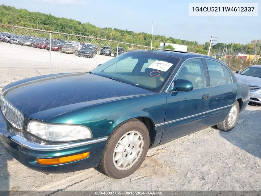 1998 Buick Park Avenue Ultra VIN: 1G4CU5211W4612337 Lot: 40097755