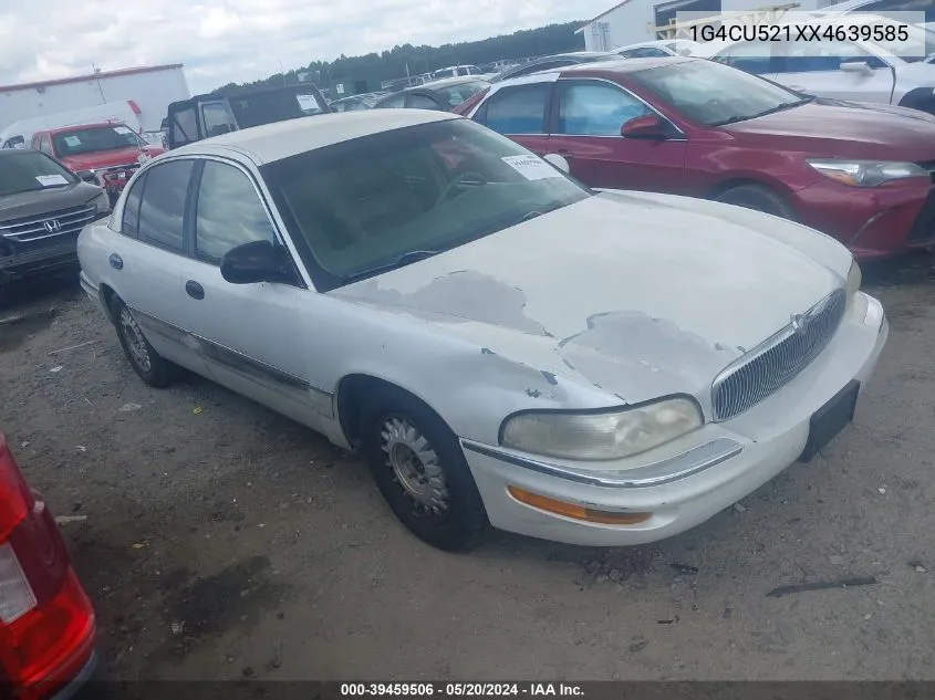 1G4CU521XX4639585 1999 Buick Park Avenue Ultra