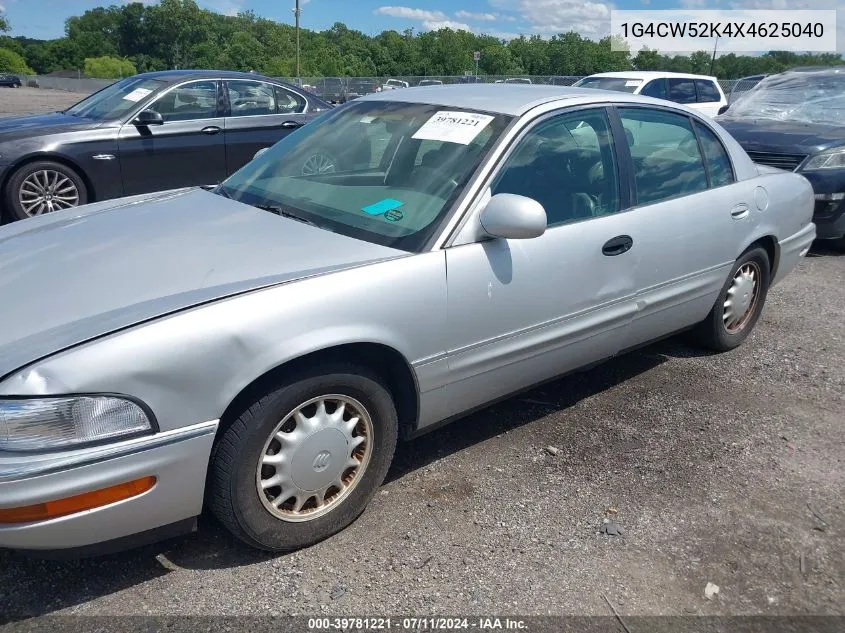 1999 Buick Park Avenue VIN: 1G4CW52K4X4625040 Lot: 39781221