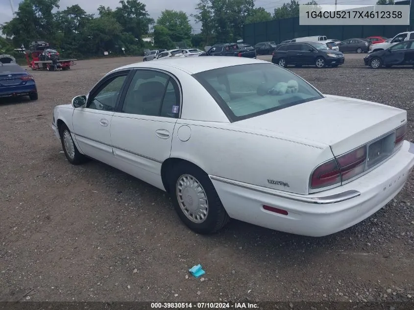 1G4CU5217X4612358 1999 Buick Park Avenue Ultra