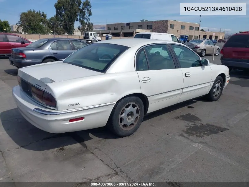 1999 Buick Park Avenue Ultra Cmi VIN: 1G4CU5213X4610428 Lot: 40379865