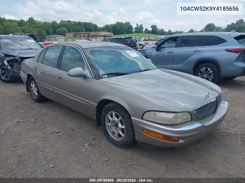 2000 Buick Park Avenue VIN: 1G4CW52K9Y4185656 Lot: 39748969