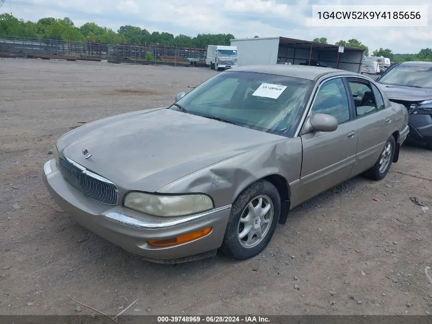 2000 Buick Park Avenue VIN: 1G4CW52K9Y4185656 Lot: 39748969