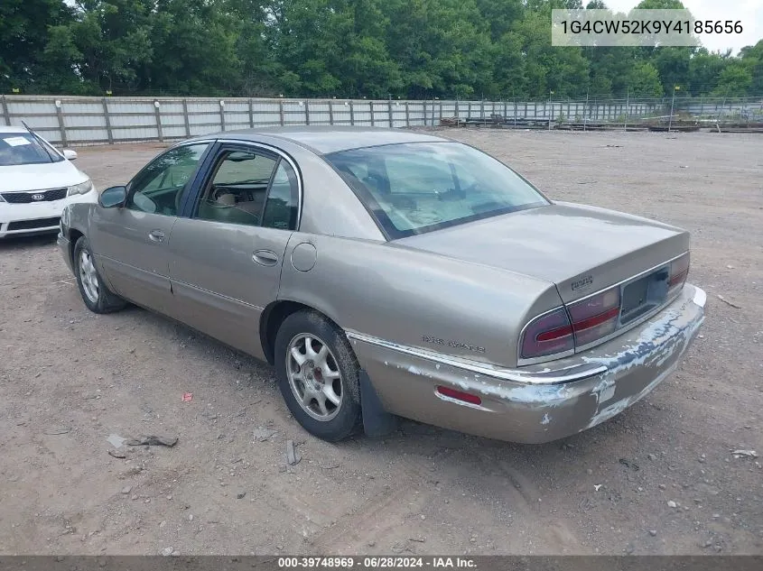 1G4CW52K9Y4185656 2000 Buick Park Avenue