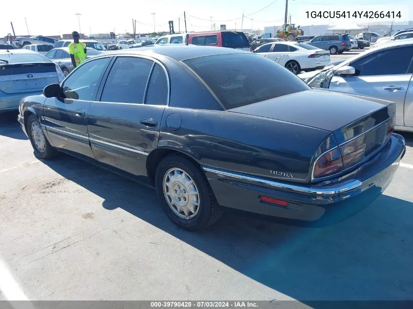 2000 Buick Park Avenue Ultra VIN: 1G4CU5414Y4266414 Lot: 39790428