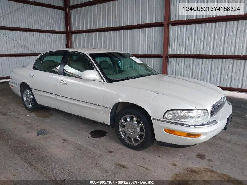 2000 Buick Park Avenue Ultra VIN: 1G4CU5213Y4158224 Lot: 40057167