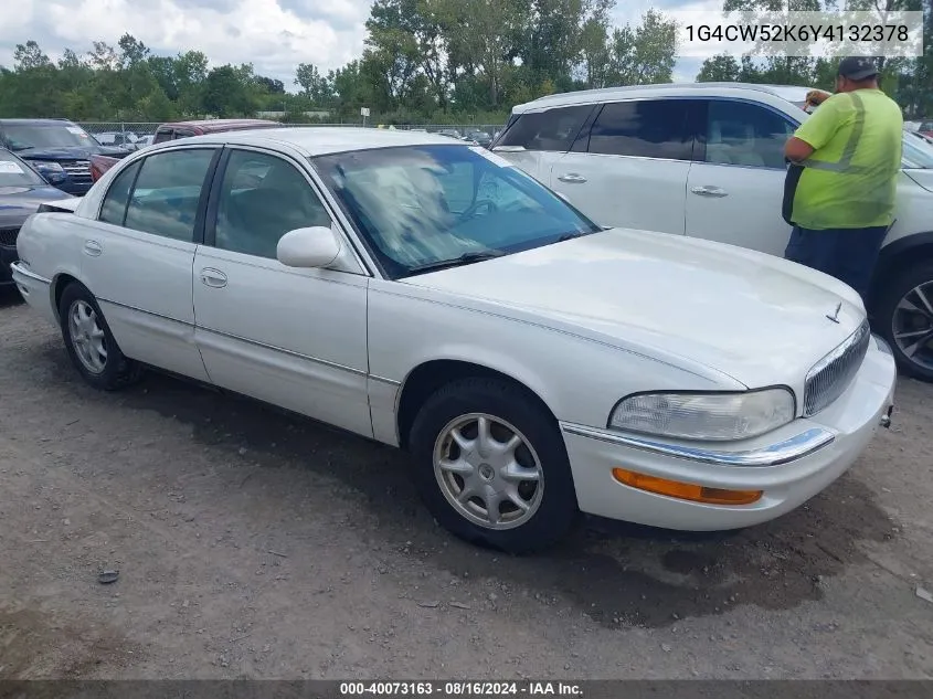 2000 Buick Park Avenue VIN: 1G4CW52K6Y4132378 Lot: 40073163