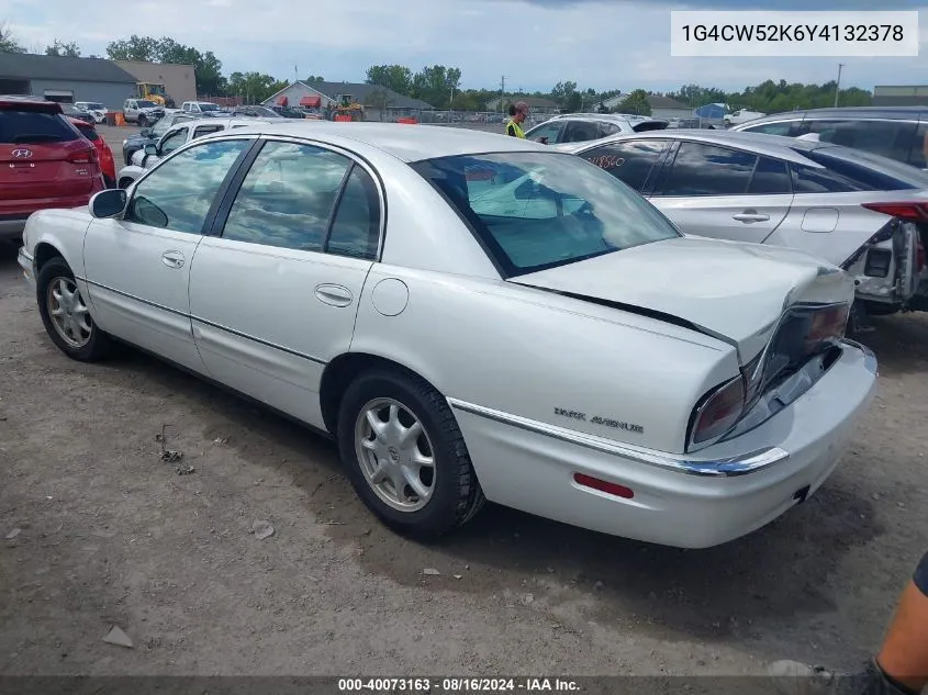 2000 Buick Park Avenue VIN: 1G4CW52K6Y4132378 Lot: 40073163